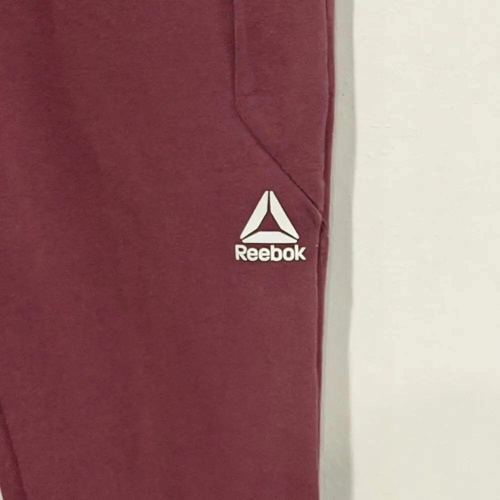 Reebok Men's Burgundy Joggers
